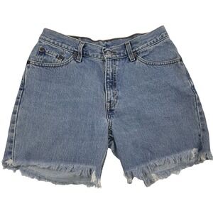 VTG Levi's Jean Shorts 517 Blue Cut Off Cotton Denim Jorts USA Size 30"x5.5"